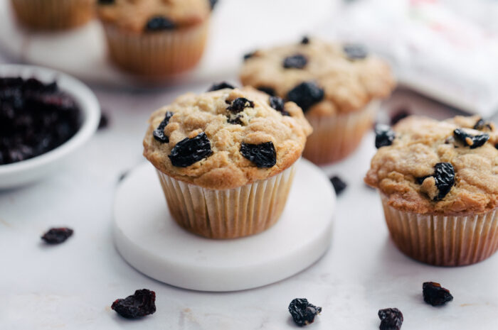 Crumb Topped Mini Blueberry Muffins Recipe - Emily Laurae